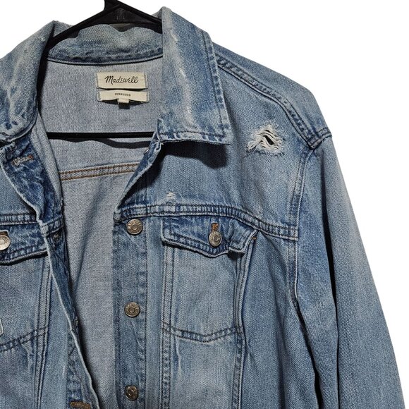 Madewell Blue Jean Jacket - Picture 3 of 6